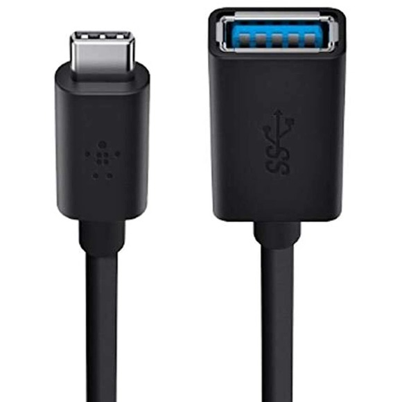 Belkin F2CU036BTBLK 3.0 USB-C to USB-A Adapter (USB Type-C) - Picture 3 of 4